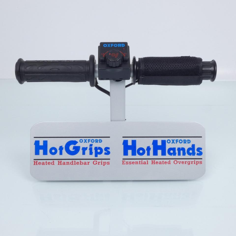Poignée chauffante de démonstration Oxford Hot Grips & Hot Hands pour moto Neuf