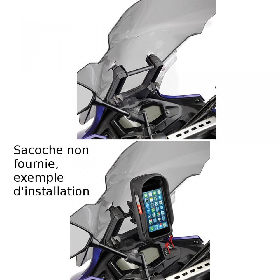 Barre support GPS GIVI FB2130 pour moto Yamaha 700 Mt-07 Tracer 2016 à 2019 Neuf