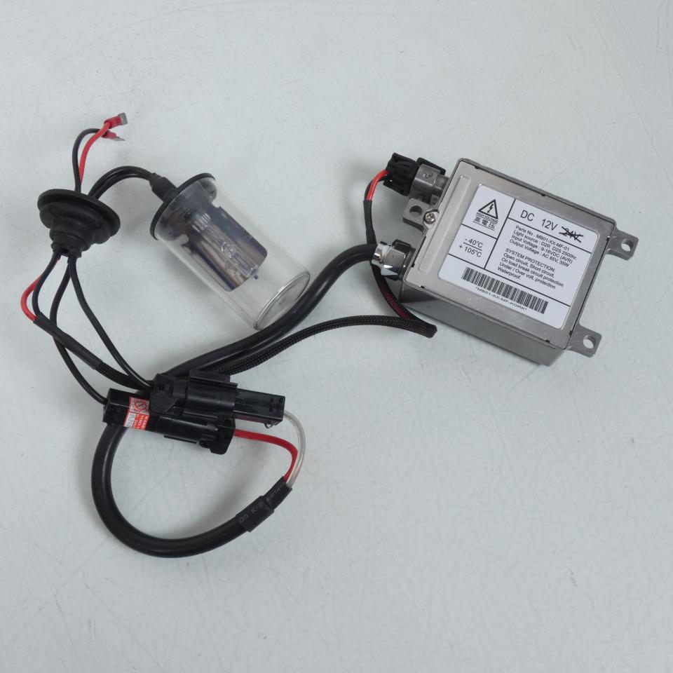 Kit conversion phare optique halogène à xénon H4 12V ERMAX pour moto