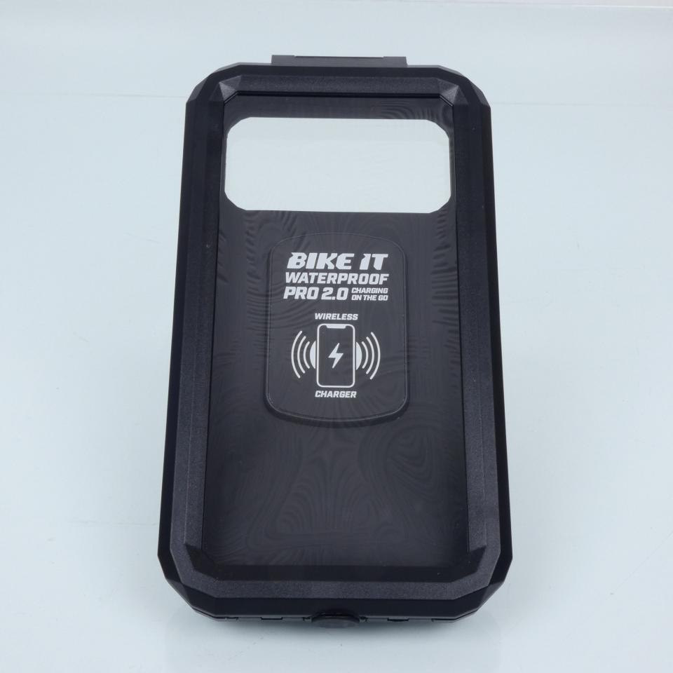 Support guidon Bike It Pro2 étanche chargeur induction pour smartphone moto Neuf