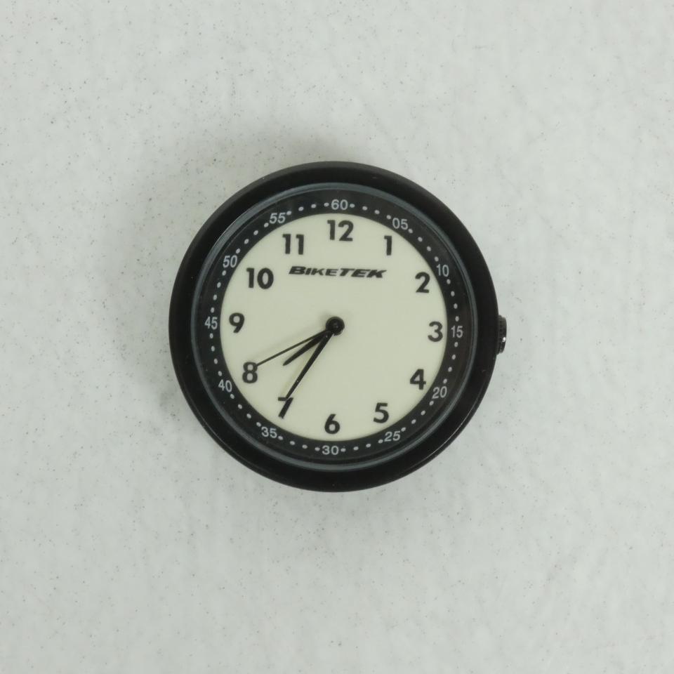 Micro horloge Ø40mm universelle Biketek pour moto scooter mobylette CLKBW Neuf