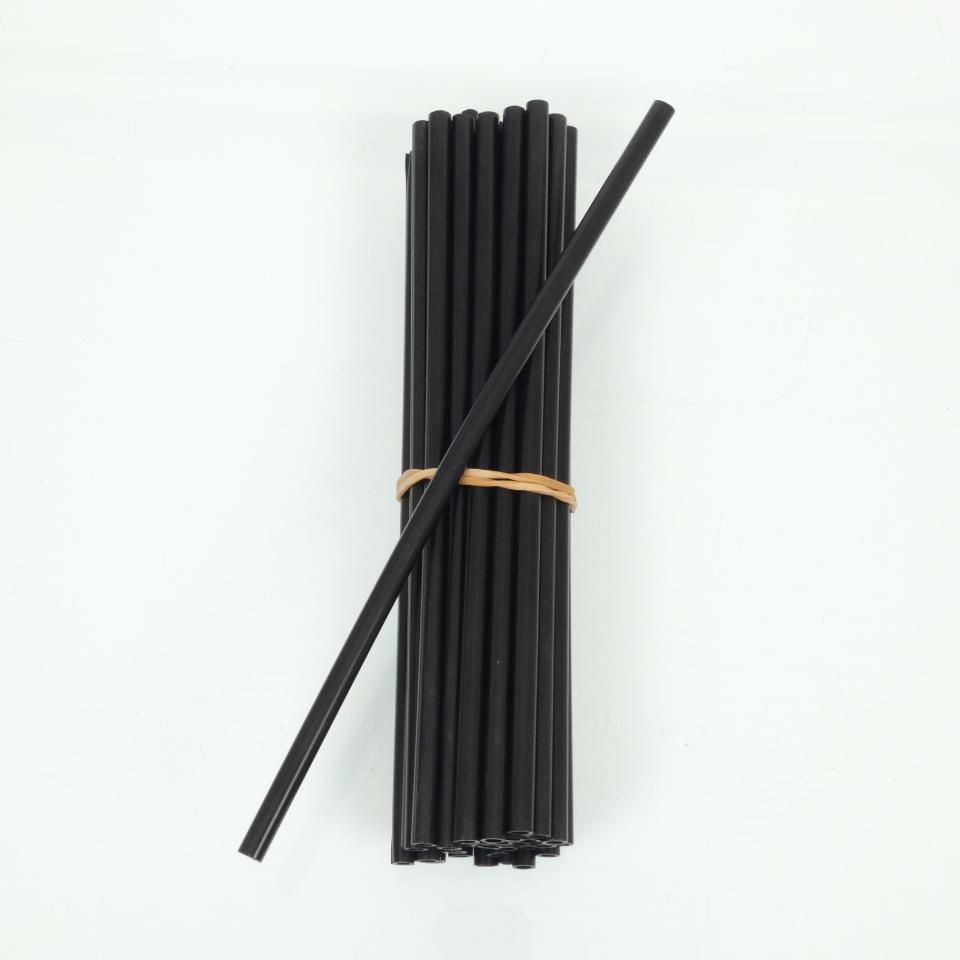 Kit 52 couvre rayon de jante noir L190mm Générique pour moto cross enduro Neuf