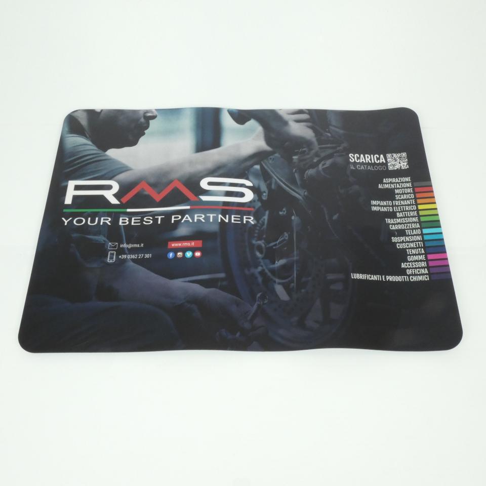 Sous-main tapis de bureau RMS cadeau pour motard fan de moto mécanique Neuf
