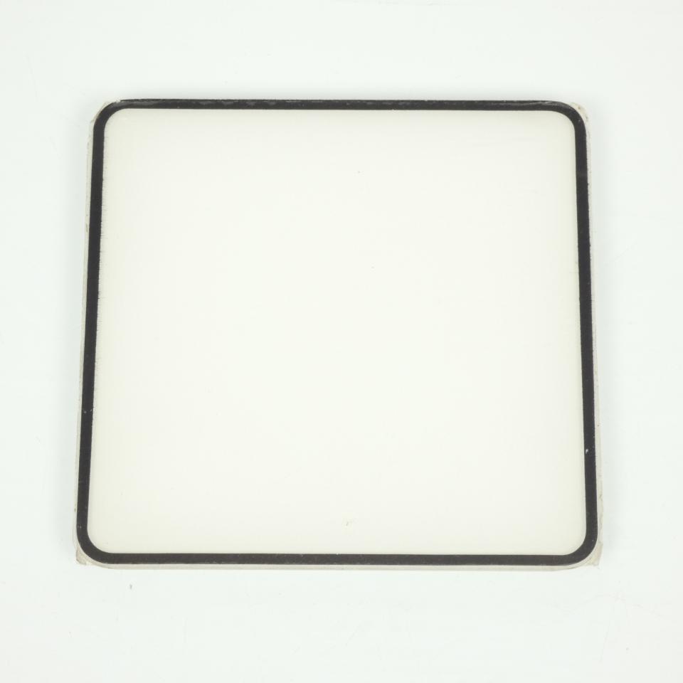 Plaque d immatriculation PVC 140x135mm Tiflex fond blanc pour moto scooter Neuf