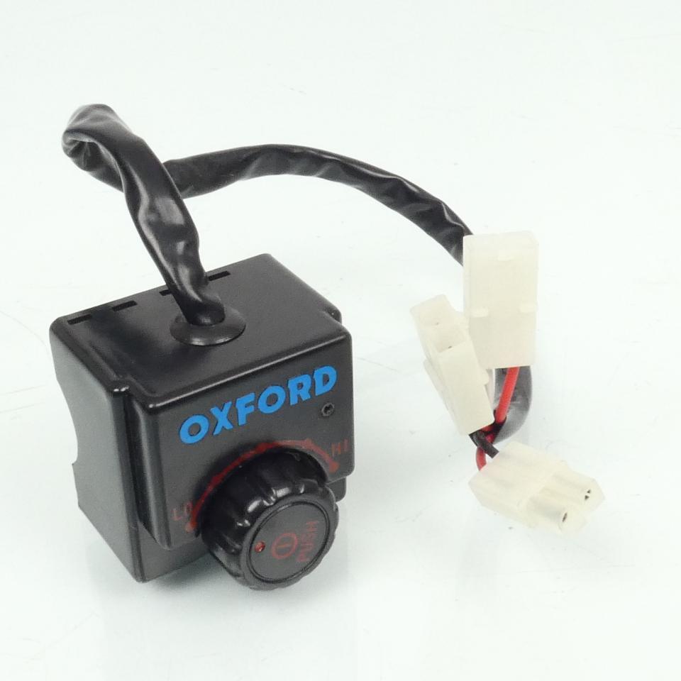Commutateur contrôleur température poignée chauffante Oxford pour moto Neuf