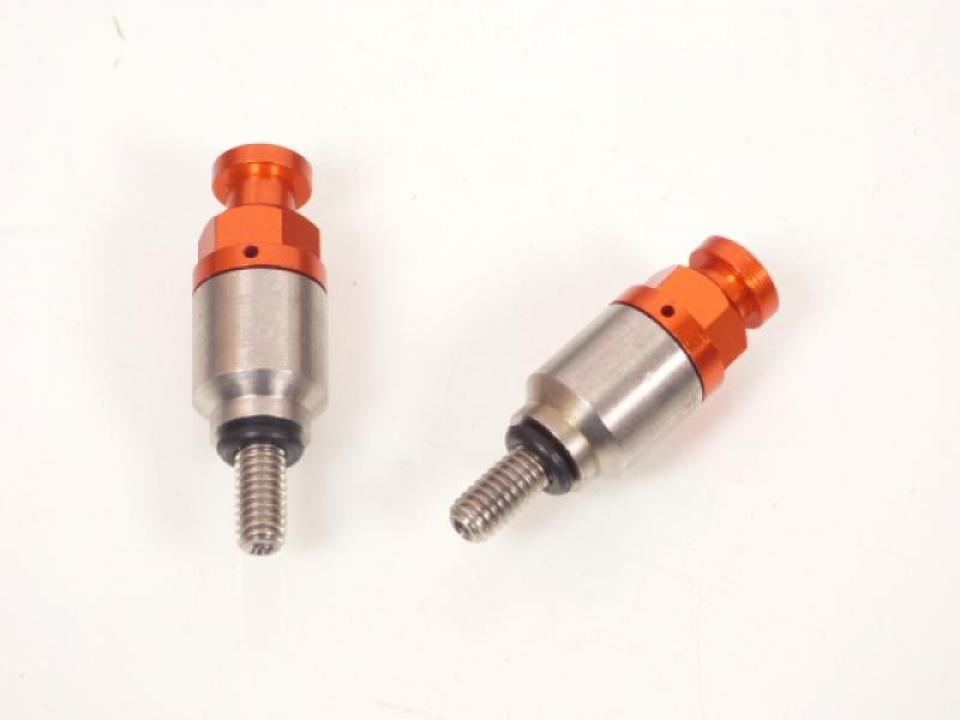 Purge purgeur valve décharge pression fourche orange moto M5x0.8 Showa et Kayaba