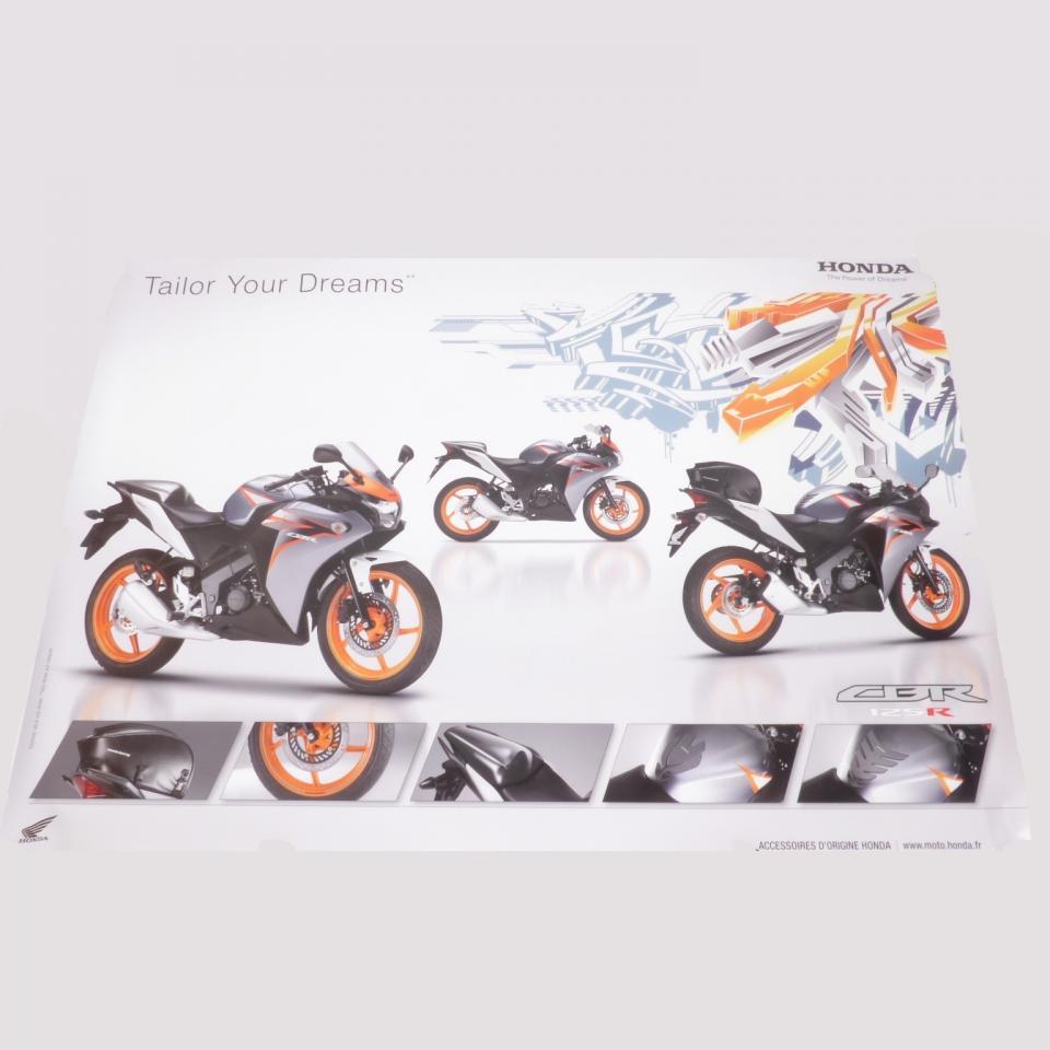 Affiche, poster de pour moto Honda 125 CBR dimension 99.5x69cm Neuf en déstockage