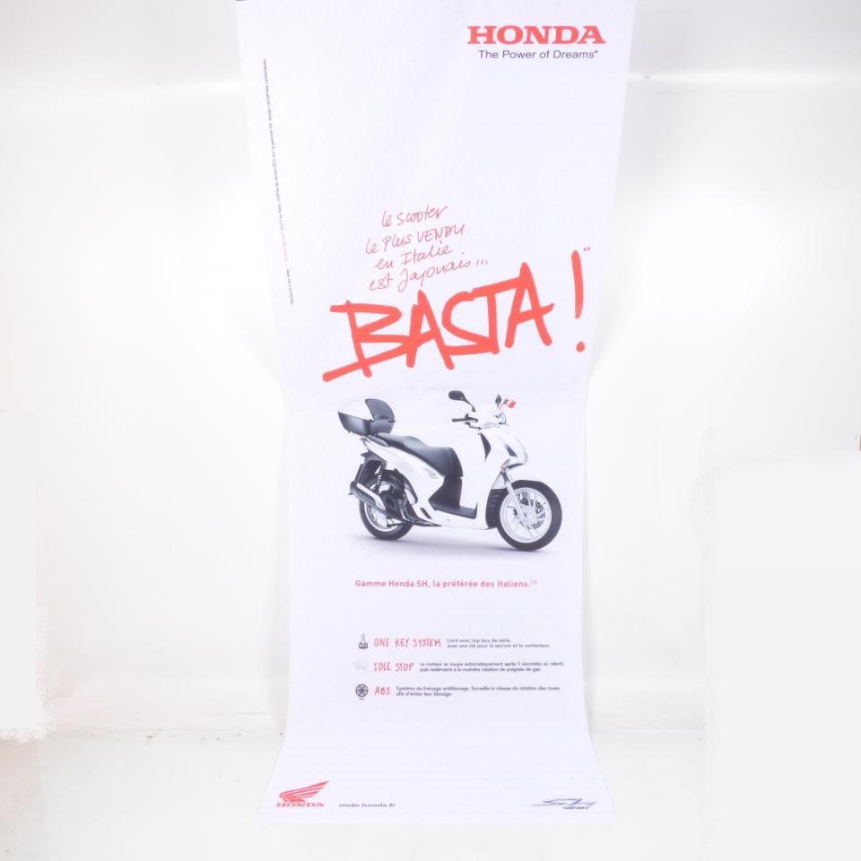 Poster, affiche du pour scooter Honda SH 125 I dimensions 197x74cm Neuf en destockage