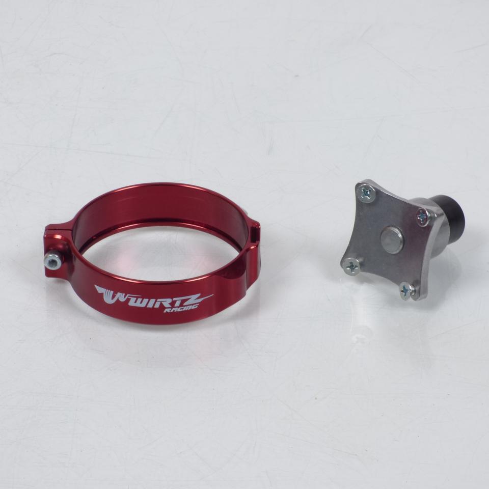 Accessoire Wirtz pour Moto Honda 125 CR 1998 à 2007 LH-001 / Ø63.5mm rouge Wirtz Neuf