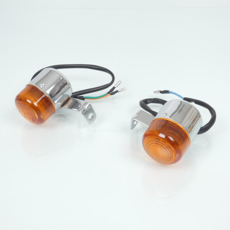 Clignotant TNT pour Moto TNT 50 City DAX Paire orange / 12V 10W BA15S Neuf