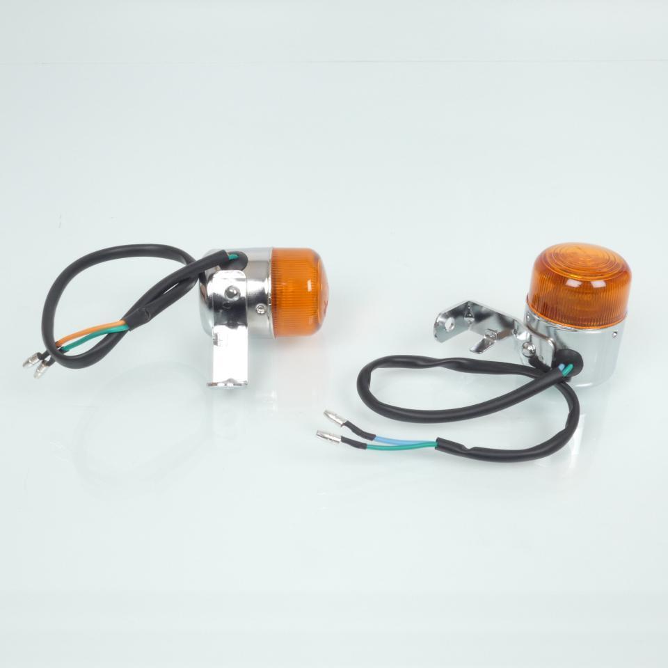 Clignotant TNT pour Moto TNT 50 City DAX Paire orange / 12V 10W BA15S Neuf