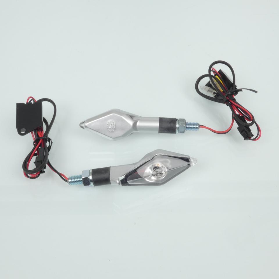 Clignotant tuning homologué Mad Cobra à LED 12V avec résistance pour moto Neuf