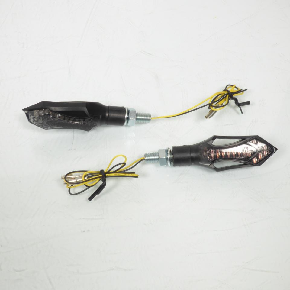 Clignotant TAAC pour scooter Piaggio 125 MP3 TAAC FR14 14 LEDS FUME/NOIR Neuf