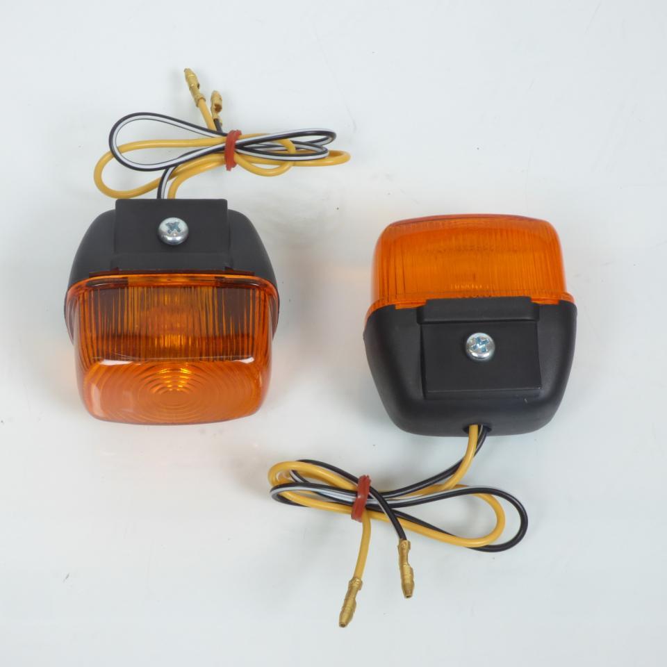 Clignotant Replay pour scooter Yamaha 50 BWS 1990-2003 orange / noir Neuf