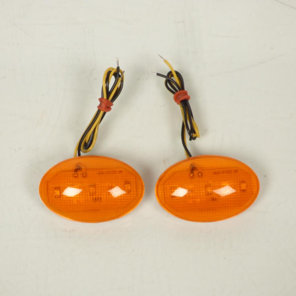 Clignotant orange adhésif œil de chat à LED One pour moto Neuf