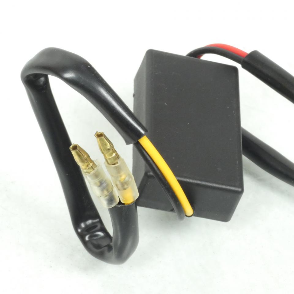 Paire Éclairage de plaque Led 12V anodisé noir pour moto scooter M8x125 Neuf