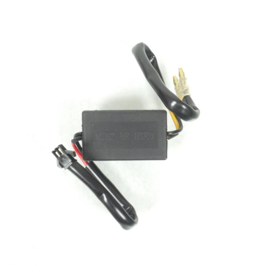 Paire Éclairage de plaque Led 12V anodisé noir pour moto scooter M8x125 Neuf