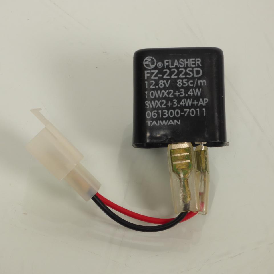 Paire de clignotant LED transparent One pour scooter MBK 50 Nitro avec centrale Neuf