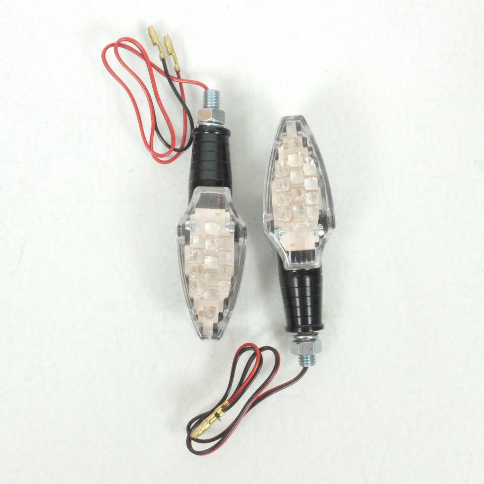 Clignotant Générique pour Auto Suzuki NC NC R016 N / Led / 12V 0.7W Paire Noir Neuf