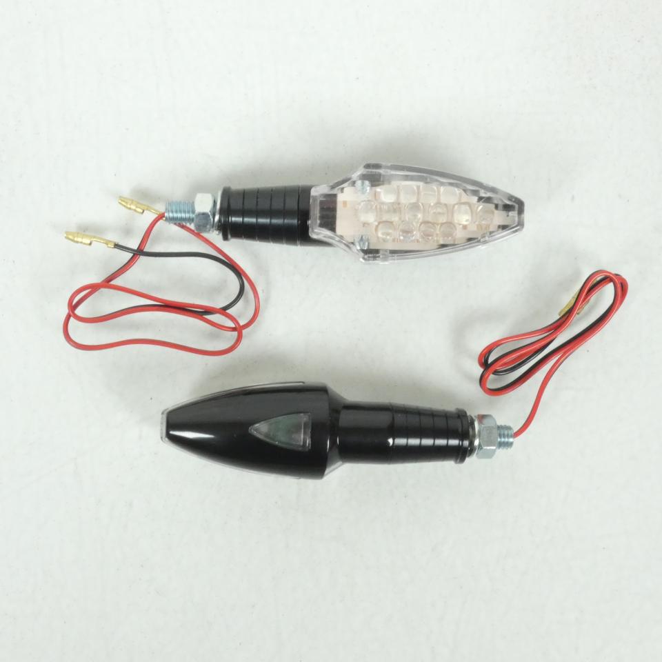 Clignotant Générique pour Auto Suzuki NC NC R016 N / Led / 12V 0.7W Paire Noir Neuf