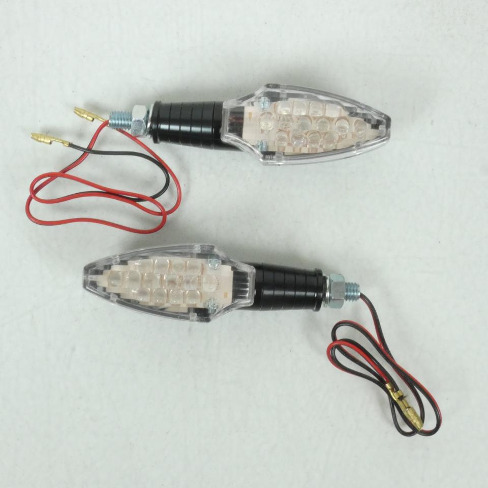 Clignotant Générique pour Auto Suzuki NC NC R016 N / Led / 12V 0.7W Paire Noir Neuf