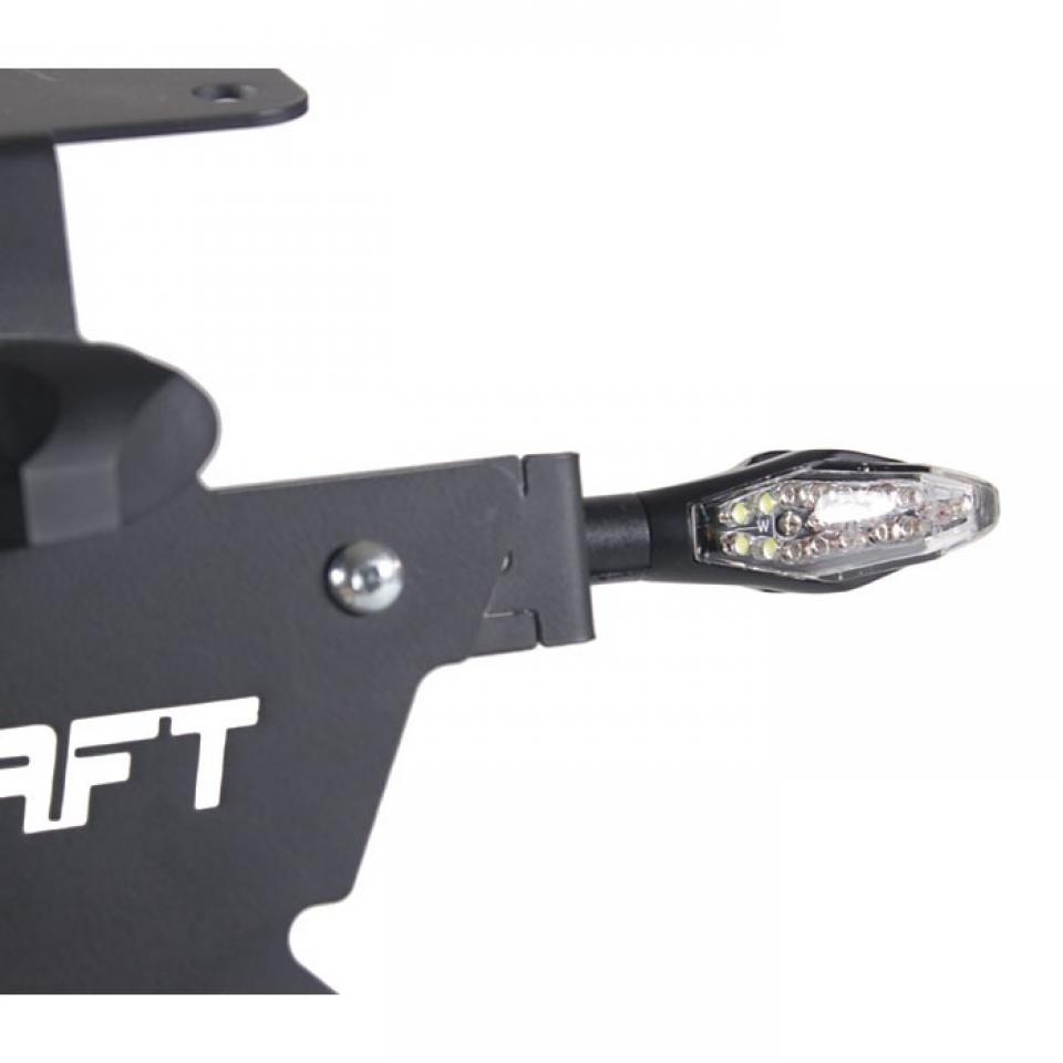 Paire de clignotant à LED noir et fumé Chaft pour moto Honda IN208