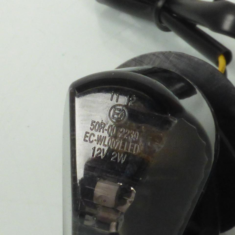 Clignotant à LED fumé noir pour scooter Piaggio MP3 Avoc Mini 3RS Neuf