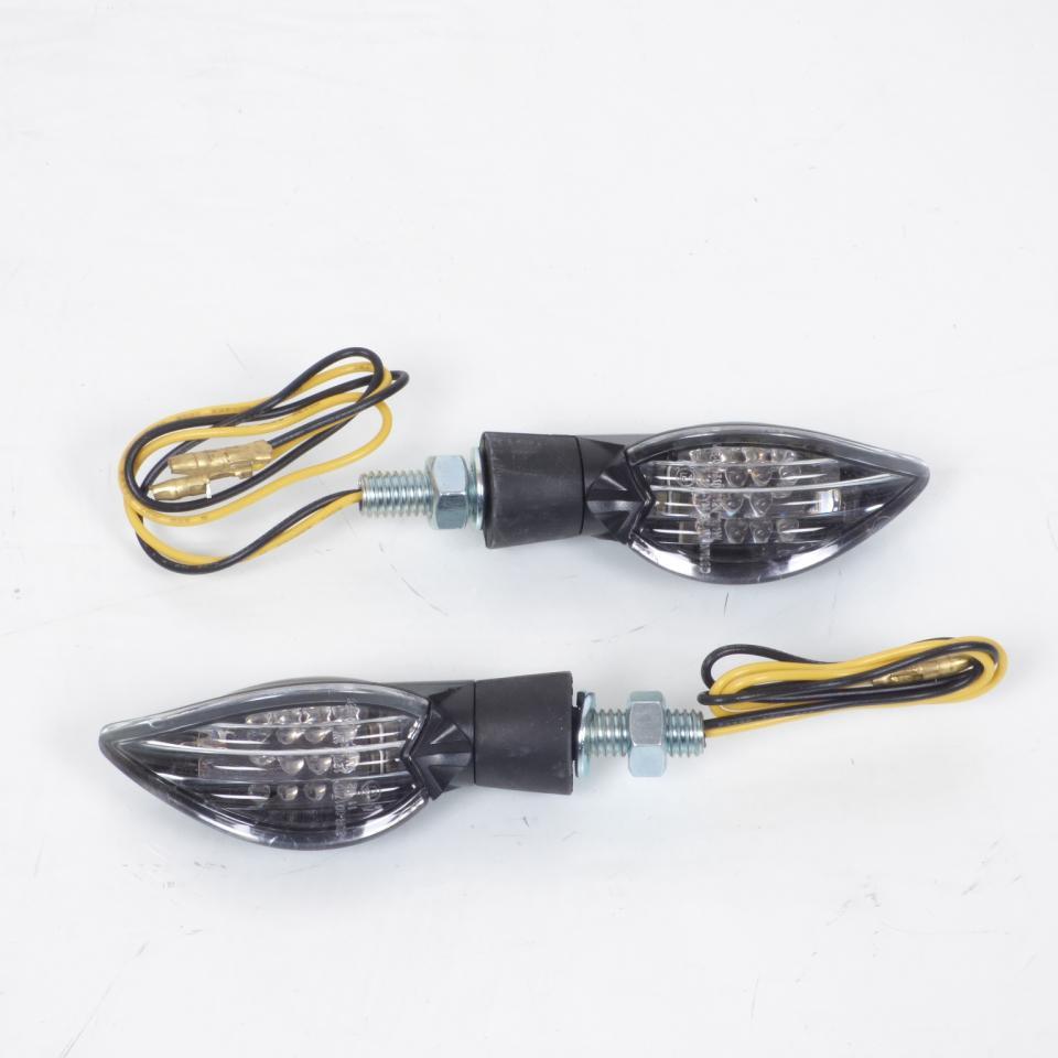 Clignotant neuf Ermax à LED coloris noir pour moto scooter 9105NO042 Neuf