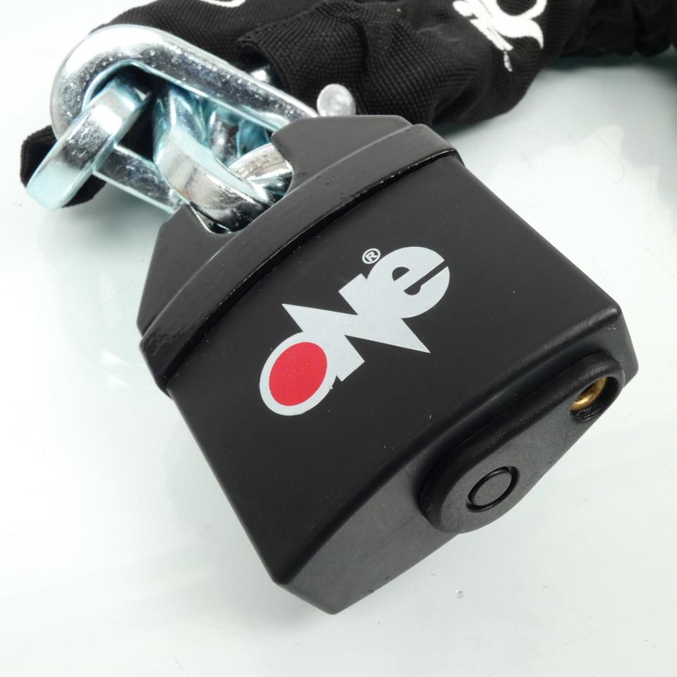 Antivol chaîne type boa longueur 120cm One pour deux roues moto scooter Neuf