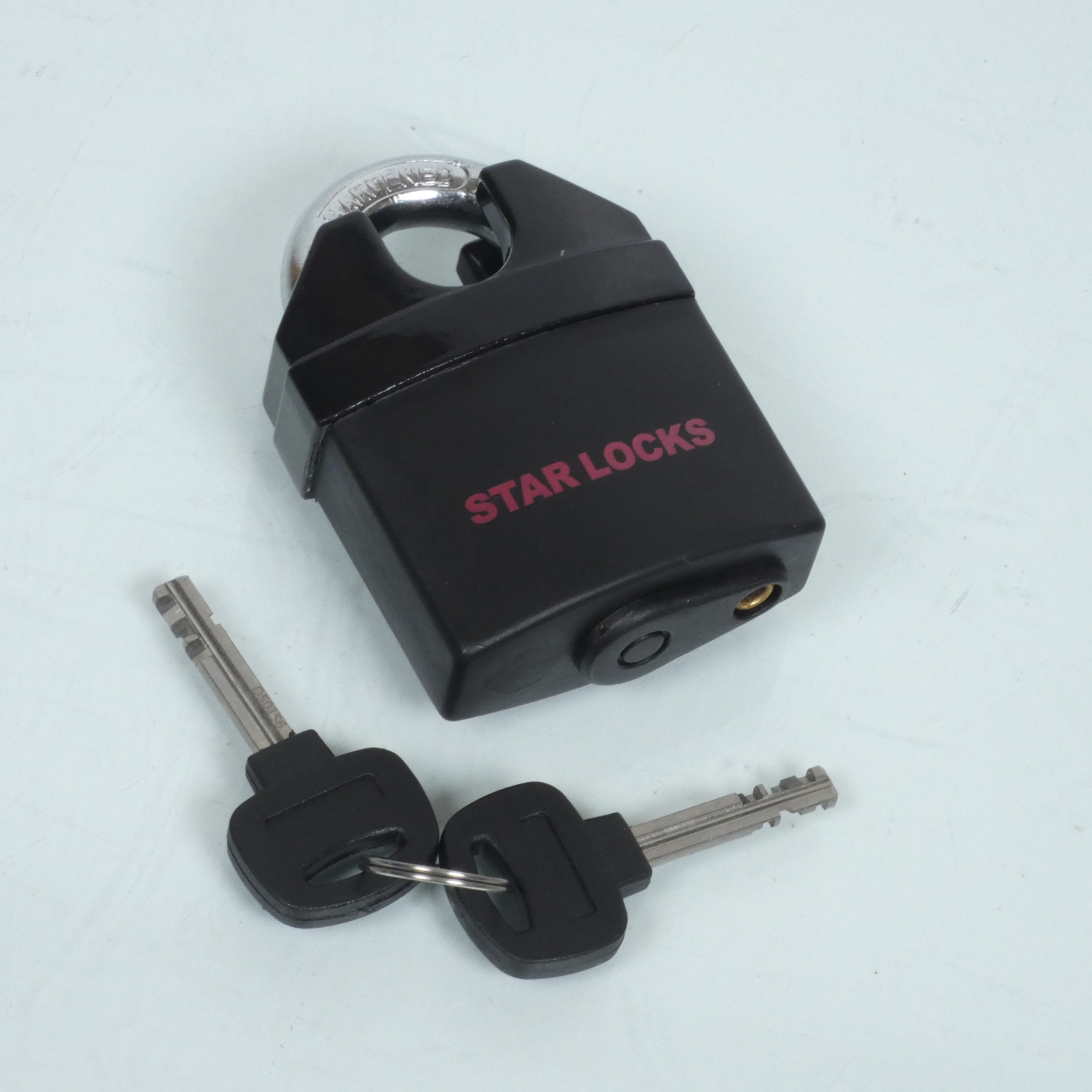 Cadenas antivol pour chaine à maillons de 18mm maximum Star Locks pour moto