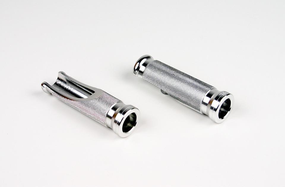 Paire de repose pied droit et gauche cale pied LSL Standard 85mm pour moto Neuf