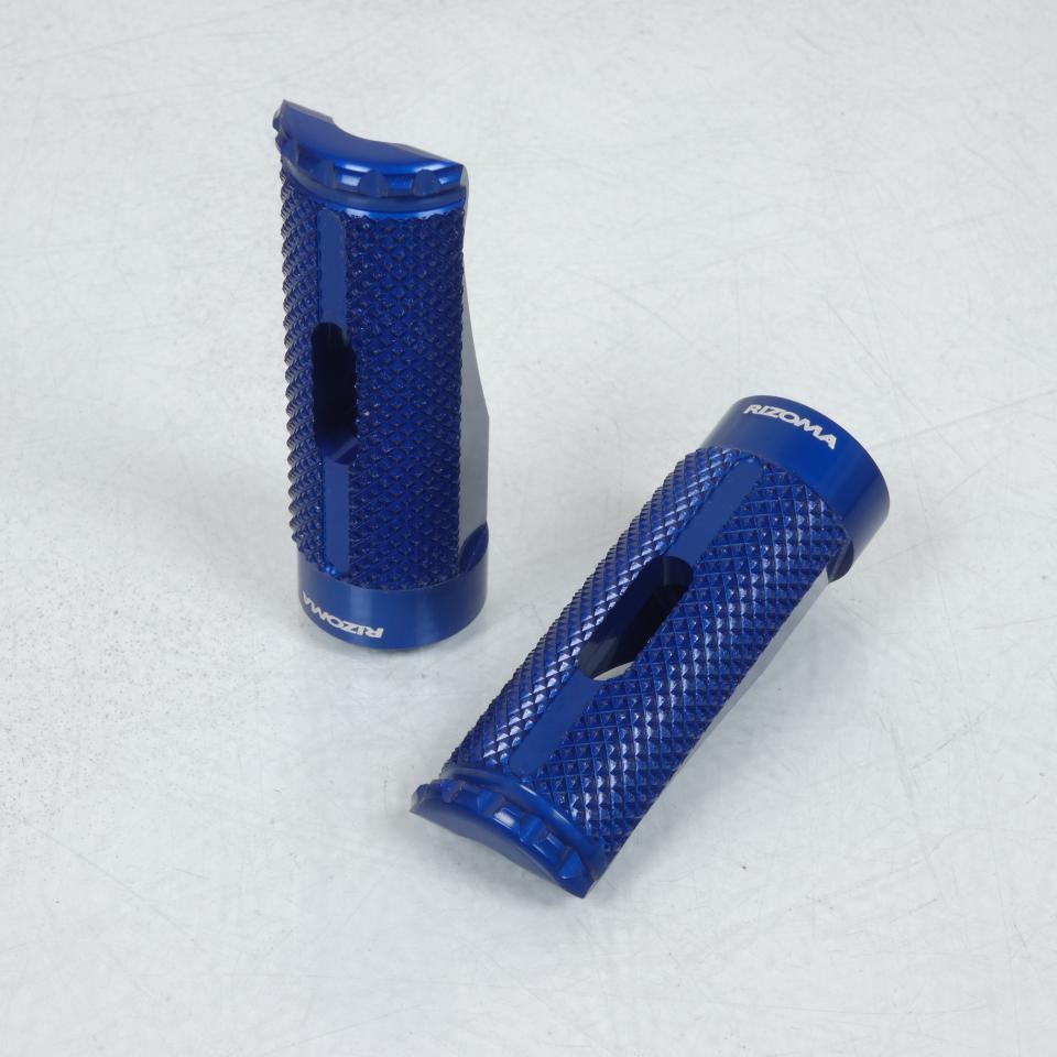 Paire Cale pied Bleu Rizoma pour moto Kawasaki 650 Z 2017 à 2019 PE614U Neuf