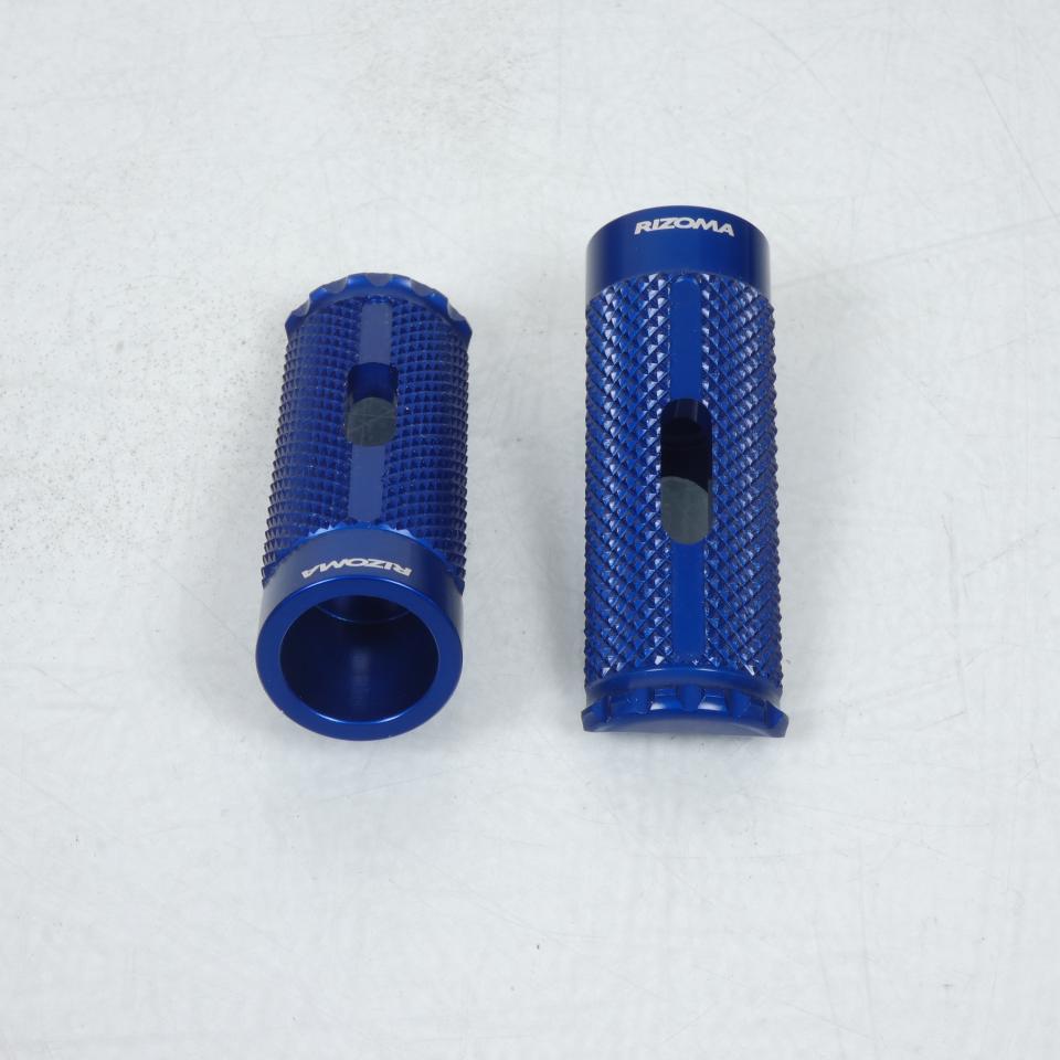 Paire Cale pied Bleu Rizoma pour moto Kawasaki 650 Z 2017 à 2019 PE614U Neuf