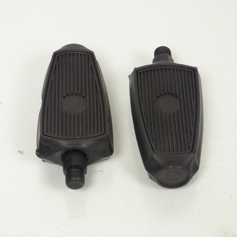 Paire de pédale droite gauche noir filetage 9/16 Ø14.3mm pour vélo cyclo Solex