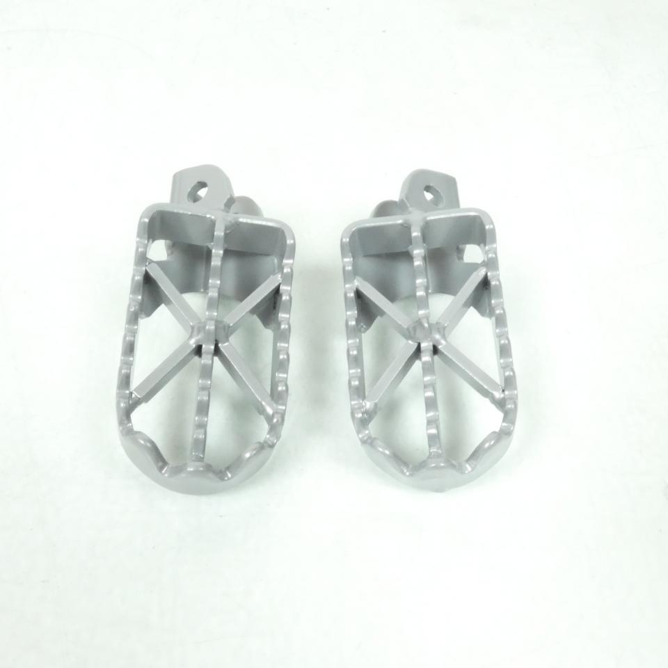 Paire Cale pied D&G Gris pour pit bike YCF YC110-0902-17 YC110-0902/10 Neuf