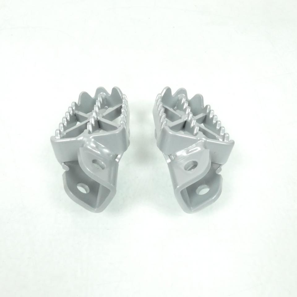 Paire Cale pied D&G Gris pour pit bike YCF YC110-0902-17 YC110-0902/10 Neuf