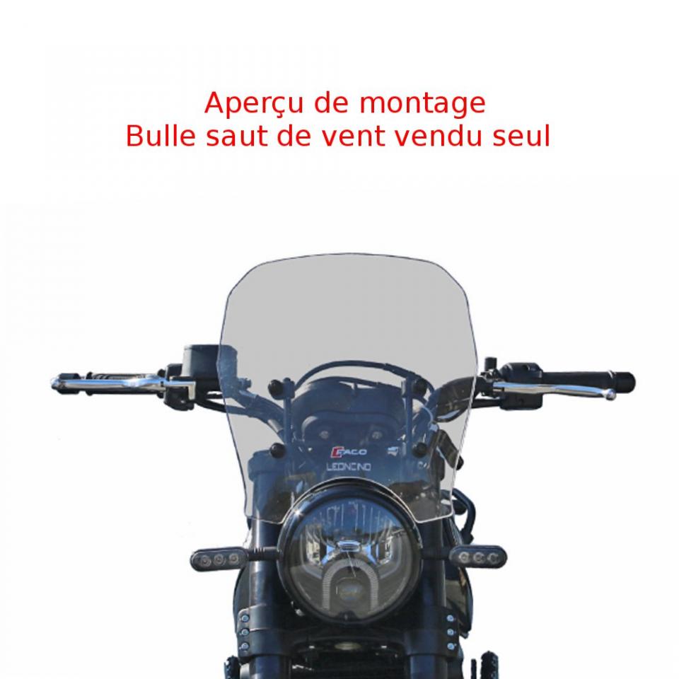 Bulle saut de vent Faco pour moto Benelli 500 Leoncino Trail 2018 à 2021 Neuf