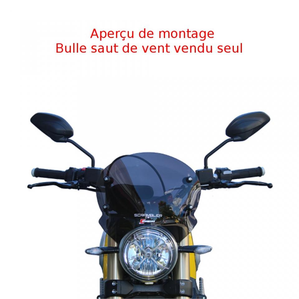 Bulle saut de vent Faco pour moto Ducati 1100 Scrambler Special 2018 à 2019 Neuf