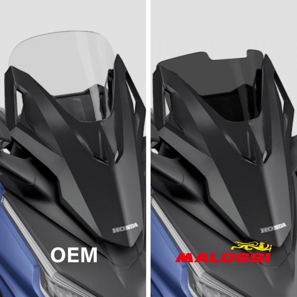 Bulle et saut de vent Malossi pour Scooter Honda 125 Nss Forza Avec Abs 2021 à 2025 4519198 Neuf