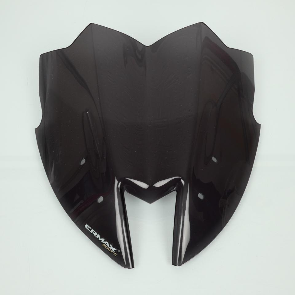 Saut de vent Ermax Sport noir clair pour moto Kawasaki 800 Z 2013 à 2016 Neuf