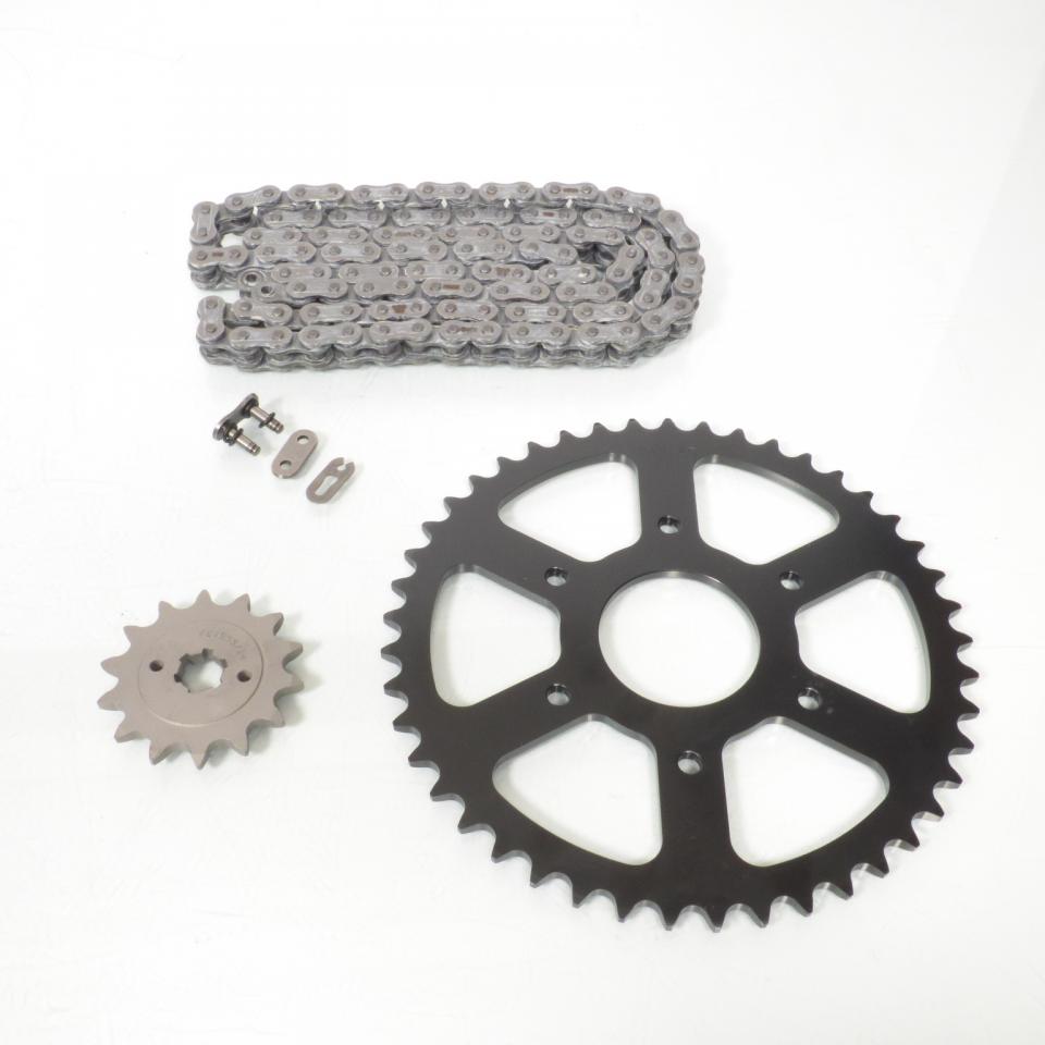 Kit chaîne France Equipement pour Moto KTM 125 Duke 2014 à 2018 14X45 pas 520 Neuf