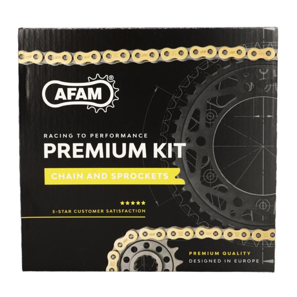 Kit chaîne Afam pour Moto Derbi 50 SENDA SM CLASSIC 1999 à 2002 Neuf