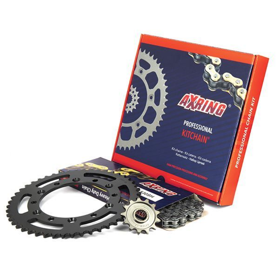 Kit chaîne Axring pour Quad Kymco 50 Mxer 2003 à 2007 Neuf