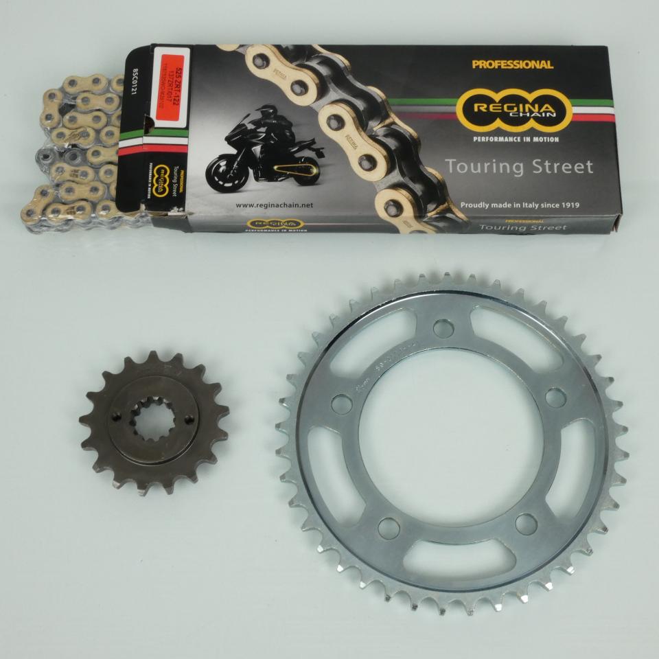 Kit chaîne Regina pour moto Honda 750 Vt C Shadow 1997 à 2003 17x41 Pas 525 Neuf