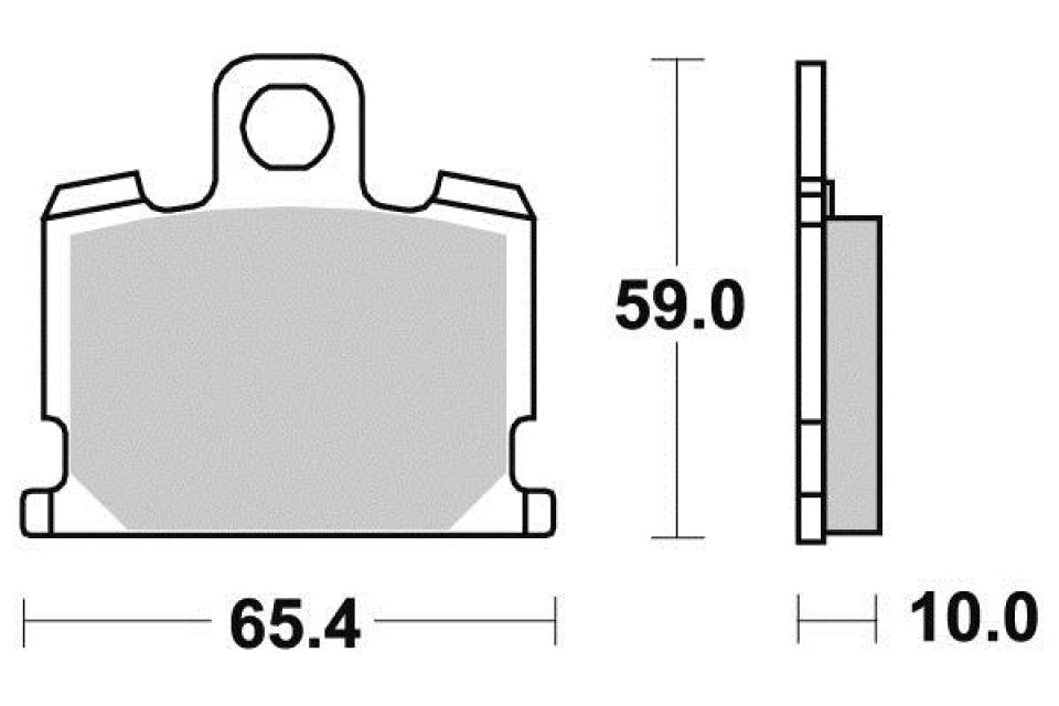 Kit chaîne Regina pour Moto Yamaha 550 XJ 1981 à 1985 AVG / AVD Neuf