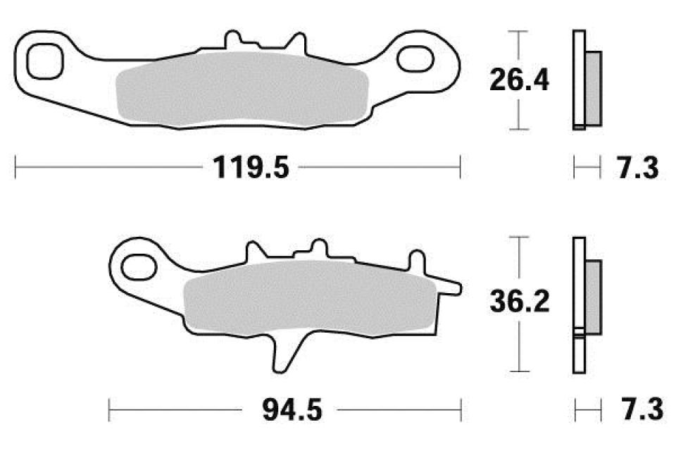 Kit chaîne Regina pour Moto Kawasaki 85 Kx Petites Roues 2001 à 2023 AV Neuf