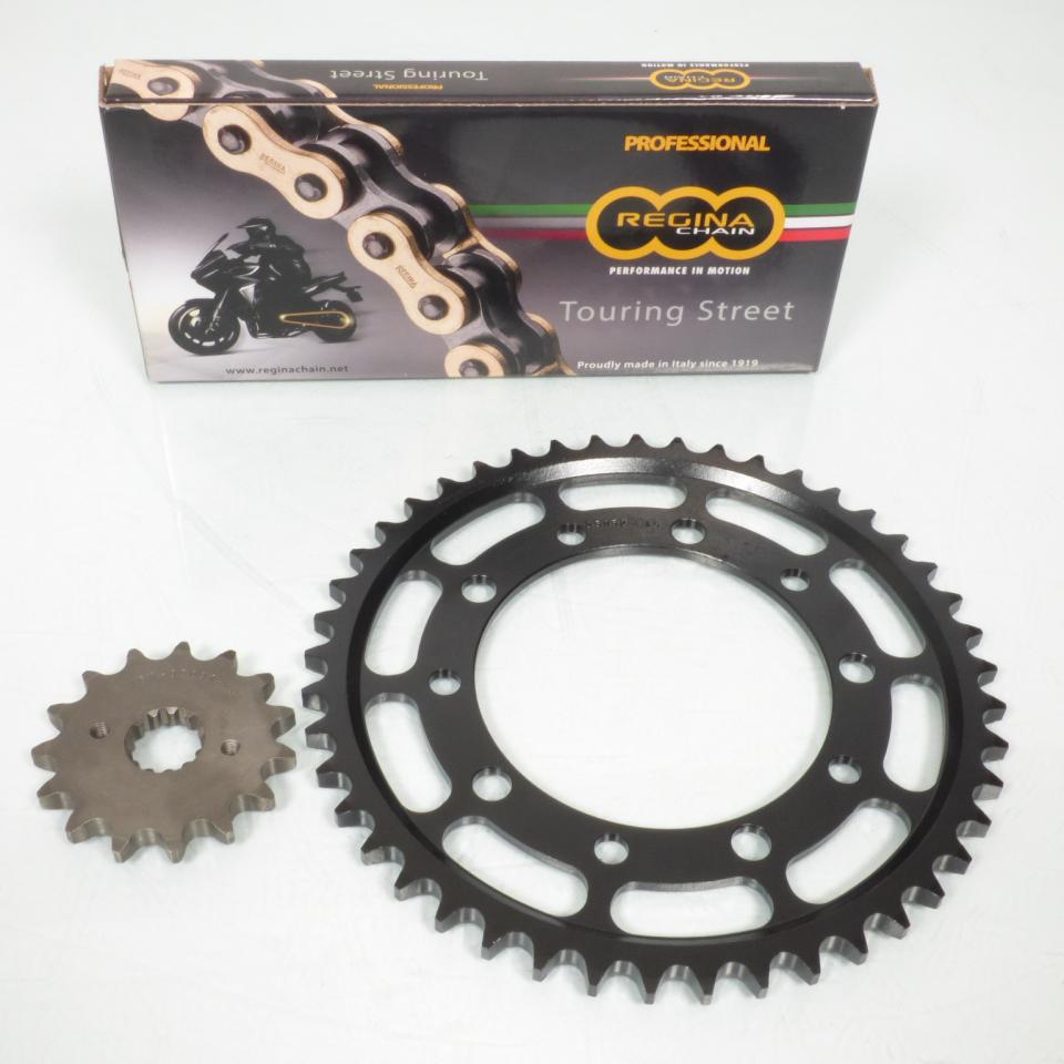 Kit chaîne Regina pour moto Suzuki 1200 Gsf Bandit S/N 2006 15x45 Pas 530 Neuf