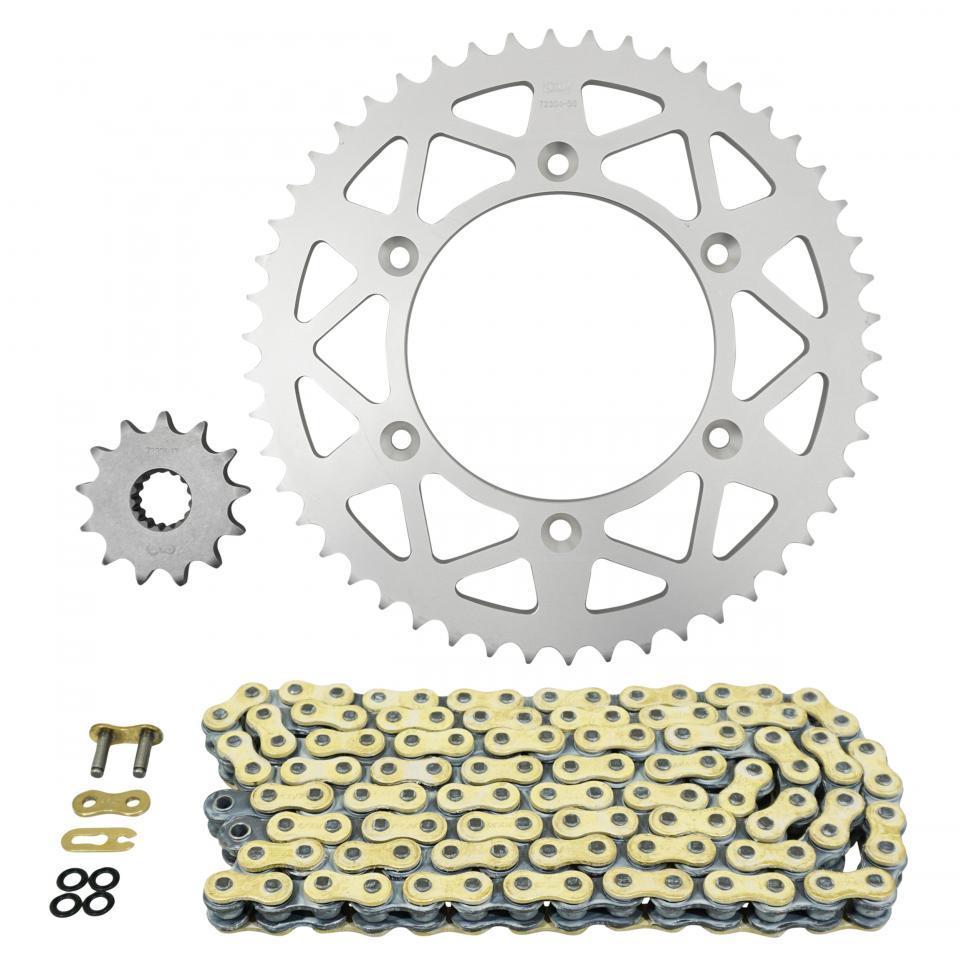 Kit chaîne Afam pour Moto KTM 125 EXC 1999 à 2016 Neuf