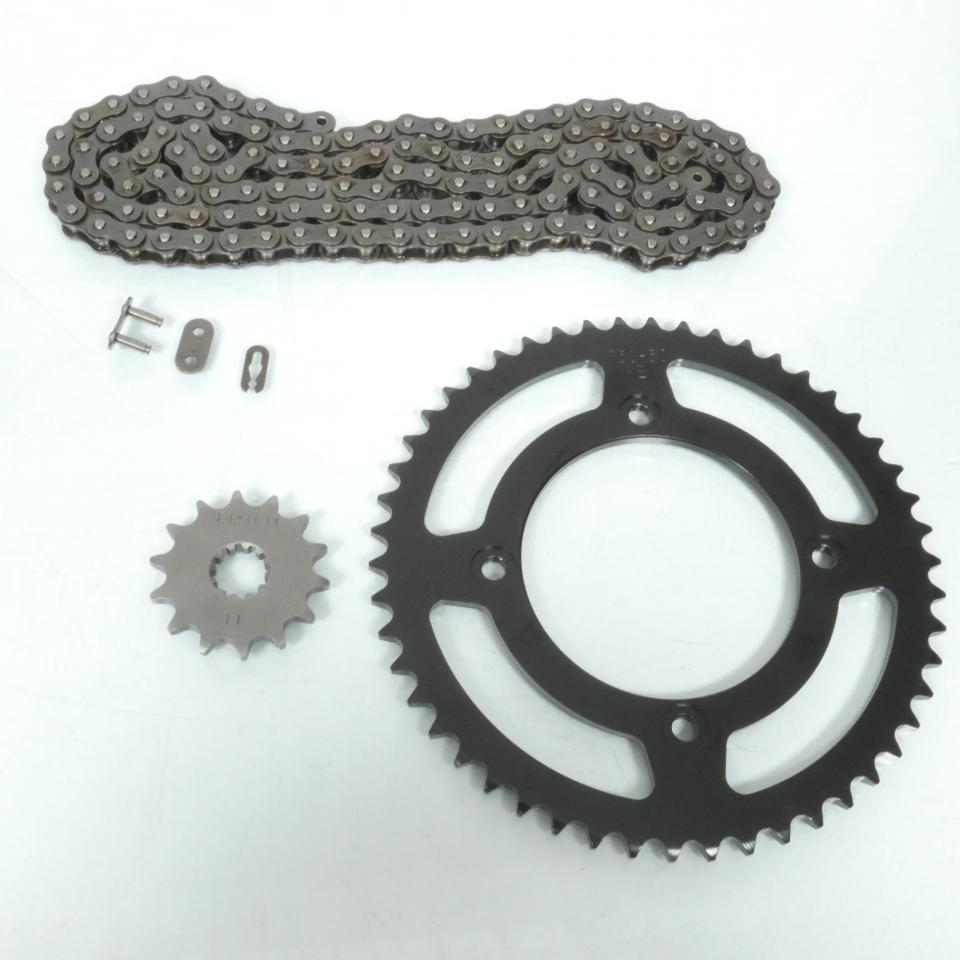 Kit chaîne FE pour moto Beta 50 RR enduro 2005 à 2015 14x50 Pas 420 Al100mm Neuf