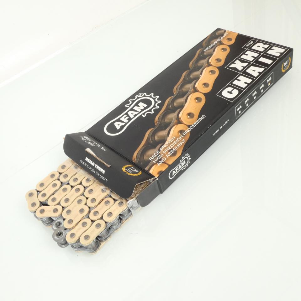 Kit chaîne Afam 18x41 pas 530 116L pour moto Suzuki 1400 GSX 2001 à 2007 Neuf